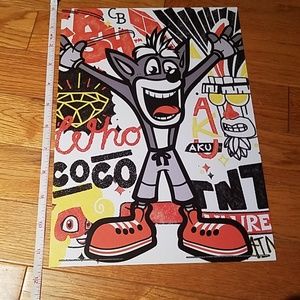 Crash Bandicoot Art Print